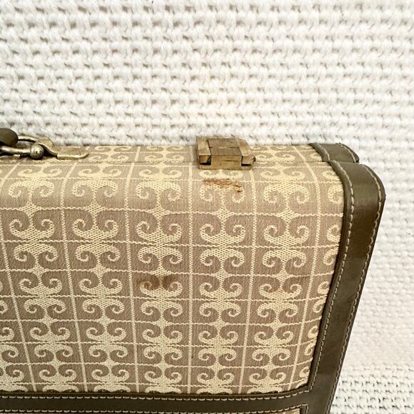Pierre Cardin Vintage MCM Backgammon Board Game Set Monogram Print Attache Case - Picture 14 of 14